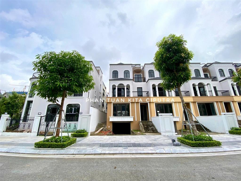 Bt song lập có hầm ciputra mt 9m vỉa 5m đường rộng cạnh lô góc phân khu mới giá đợt 1 trực tiếp cđt