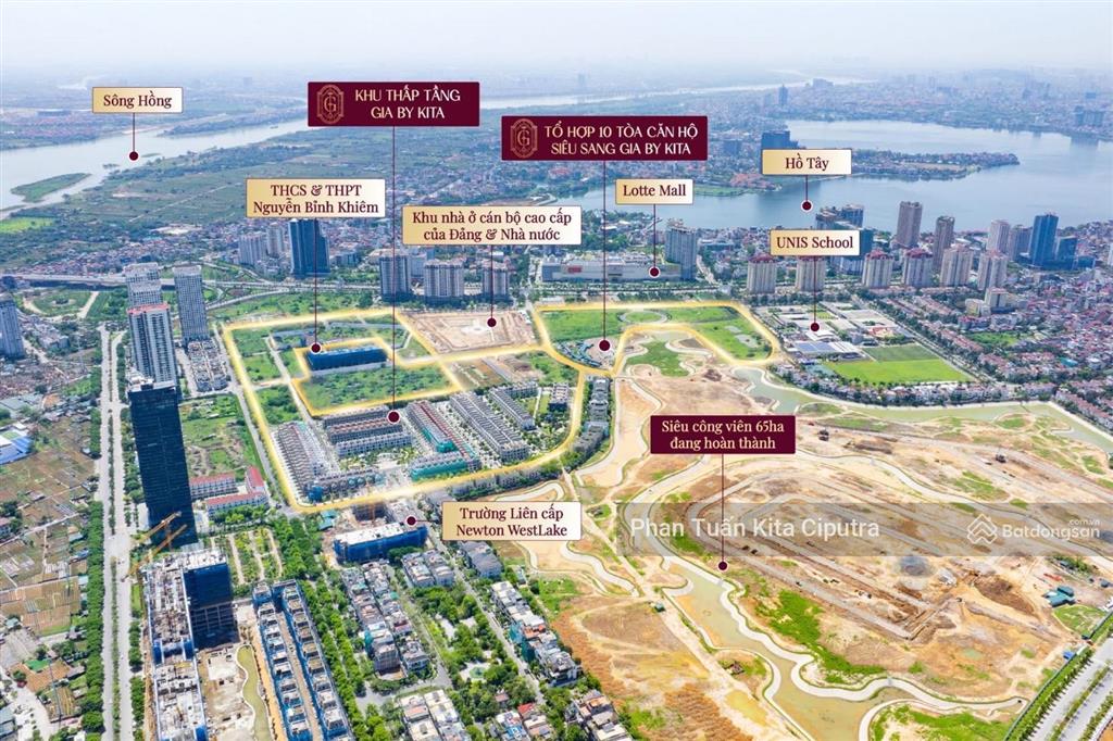 Bt view công viên ciputra khu mới có hầm, sổ đỏ bàn giao nhà ngay giá tốt trực tiếp cđt
