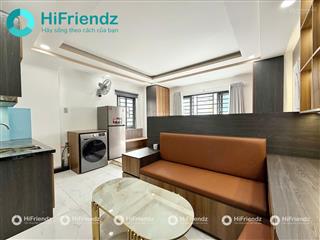 Chính chủ khai trương tòa nhà studio cao cấp, full nội thất, cửa sổ bancol rộng rãi, thoáng mát