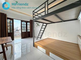 Trống duplex ban công, tách bếp, 2 không gian ngủ 45m2, không giới hạn người và xe