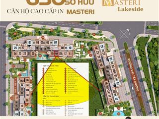 1n trục đẹp nhất view hồ ngọc traikhông chênh+chiết khấu cao nhất+quà tângia