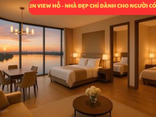 Căn hộ 2pn view hồ  nơi ánh sáng, không khí và gu thẩm mỹ giao thoa. vốn chỉ từ 900 triệu .