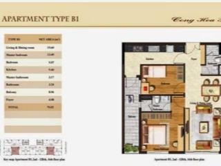 Bán căn cộng hòa plaza, 6,7 tỷ, 138m2 + 3pn 0909 352 ***