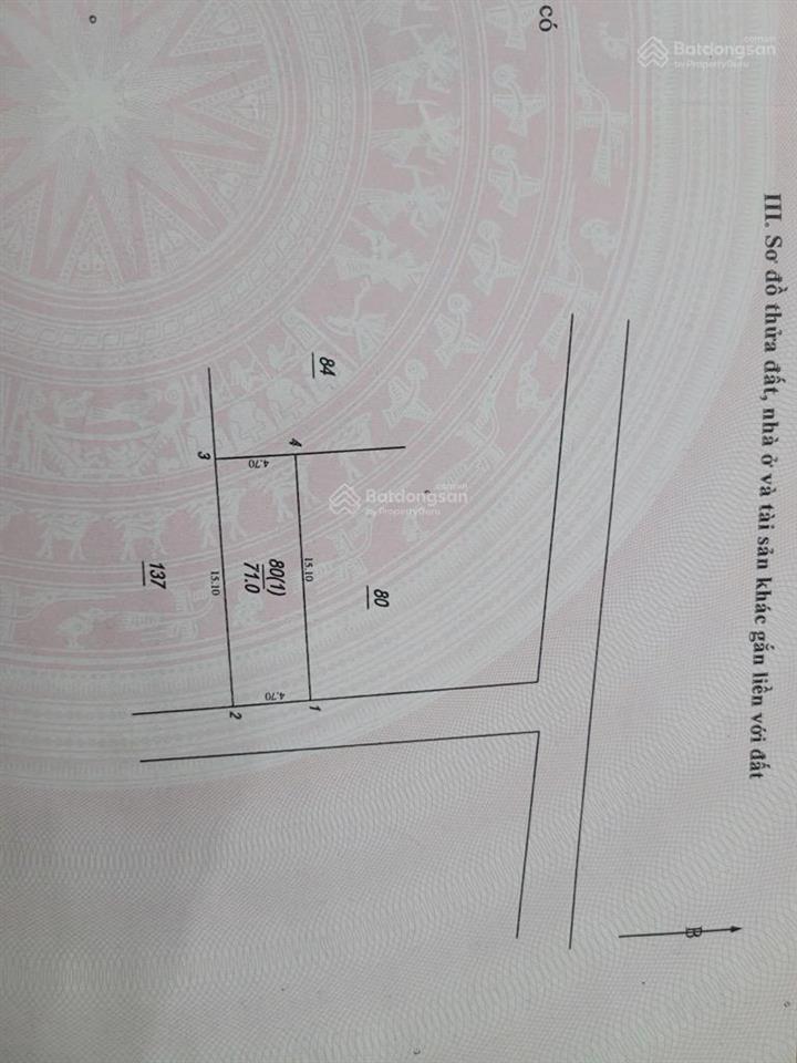 Cơ hội sở hữu lô đất vàng 71m² gần aeon, cạnh phố cổ linh  ô tô đỗ trong đất, 14.5 tỷ