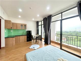 Cho thuê cc mini studio, tách bếp cửa sổ, bancol cạnh đảo kim cương | full nội thất