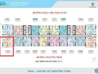 Căn góc vip 118m2, 3pn + 1 đa năng, tại viha complex 107 nguyễn tuân