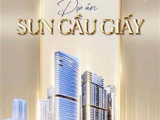 Chung cư sun grand city chính thức nhận bk  quỹ căn đẹp tại trung tâm quận cầu giấy. giá siêu tốt