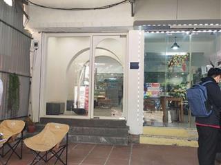 Mbkd phố thái hà  tầng 1 thông sàn, vỉa hè rộng
