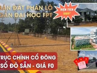 Cơ hội vàng đầu tư bán lô đất mặt tiền rộng hơn 8m² full thổ cư tại trục chính cổ đông, sơn tây