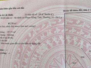 Chính chủ bán đất cách hồ xuân hương 800m, ga đalat 400m