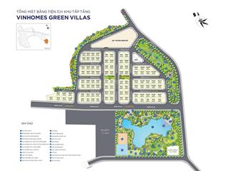 Chính chủ bán bt vinhomes green villas 283m2 tây tứ trạch