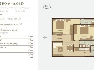 Cho thuê căn hộ 2pn, 2wc tại mandarin garden 2, 12,5 triệu, 67m2