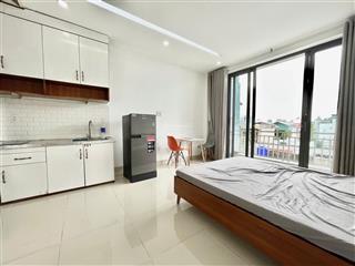 Studio có ban công, full nội thất, trung tâm gò vấp