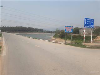 Đất đô thị, view hồ, lô góc 2 mặt tiền giá 15 triệu/m2 sổ hồng pháp lý rõ ràng dt 1.220m2