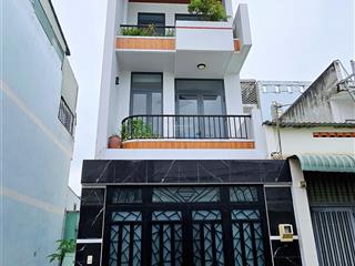 Bán nhà lò lu 1 trệt 2 lầu 54m2, tặng full nội thất, sổ riêng hoàn công đủ