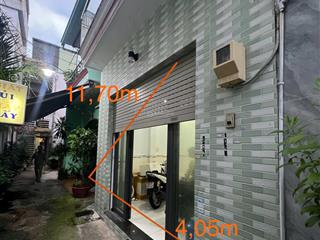 Nhà 45.8m2 (4.05x11.7) hẻm cống lở, phường 15, quận tân bình chỉ 4.85 tỷ