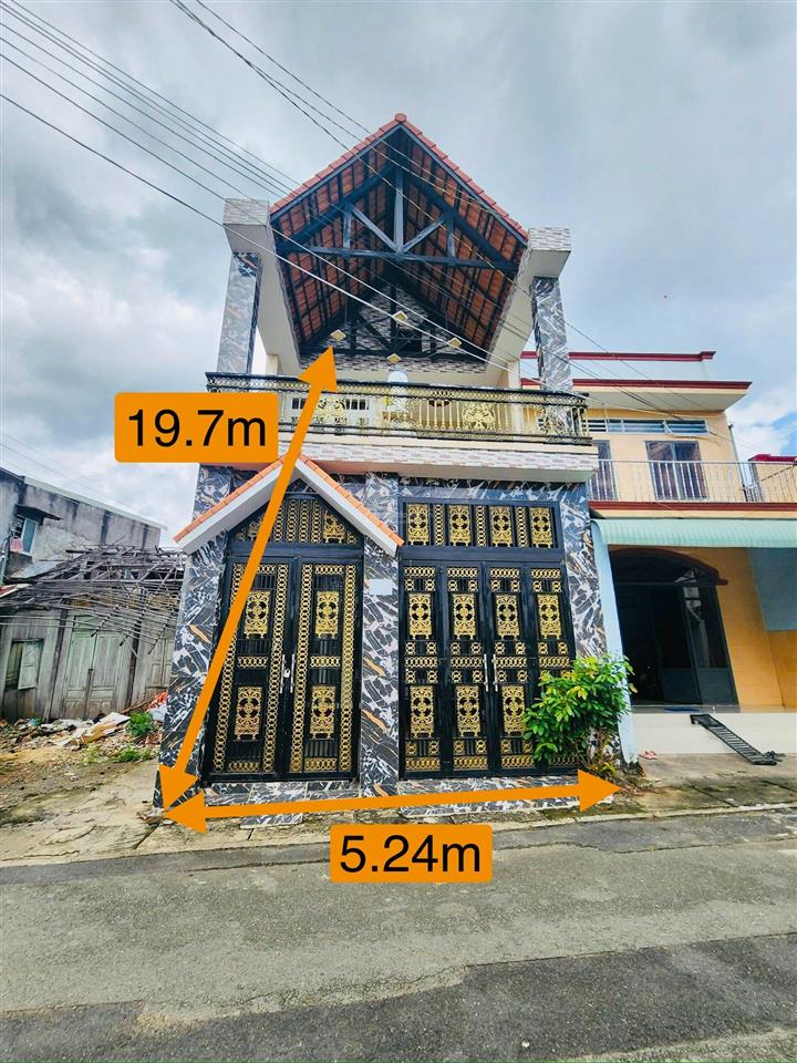Chính chủ gửi bán nhà 2 tầng mặt tiền đường trần nguyên hãn, tt trảng bom, đồng nai giá 2.6 tỷ đồng