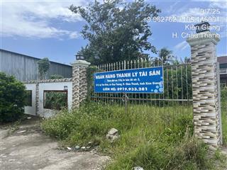 Lô đất 1.421m2 mặt tiền lộ giục tượng, xã giục tượng, châu thành, kiên giang giá 2.605 tỷ đồng