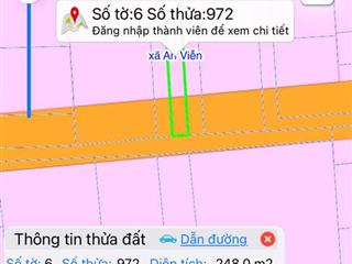 Rẻ quá nè 248m2 An Viễn, đường liên thông. Gần ủy ban, trường, chợ, KCN