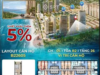 Sở hữu căn hộ view biển  giá tốt nhất tại blanca city vũng tàu