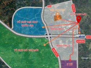 Đừng bỏ lỡ lô đất vàng trung tâm hoà lạc, đón sóng metro 05,mặt tiền rộng 7m kinh doanh thuận tiện