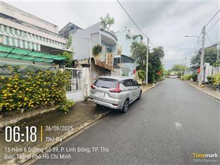 Bán đất tặng nhà tại vị trí đắc địa linh đông, tp. thủ đức sổ hồng riêng, mặt tiền nhà 10m (hh 2%)