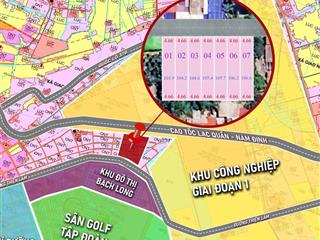 Đất phân lô vị trí đẹp cách vsip giao thuỷ 800m