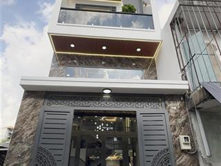 Nhỉnh 6 tỷ, nhà mới 5 tầng 50m2 đ. hương lộ 2, gần tên lửa, bình trị đông, hxh 1 sẹc, full nội thất