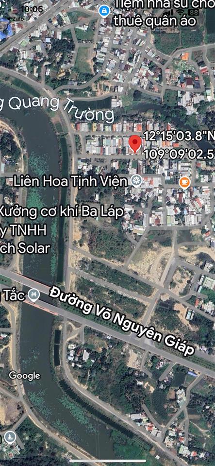 Bán đất chính chủ tp. nha trang, khánh hòa vị trí thửa đất số 809, tờ bản đồ số 14, kh