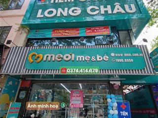 Cơ hội vàng  cho thuê cửa hàng kinh doanh mặt phố quán thánh  dt 150m mt 6m  vị trí đắc địa