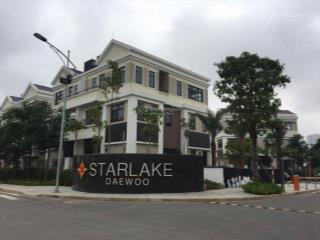 Chính chủ cần tiền bán biệt thự 220m2 starlake tây hồ tây gần hồ điều hòa, mặt tiền 15m
