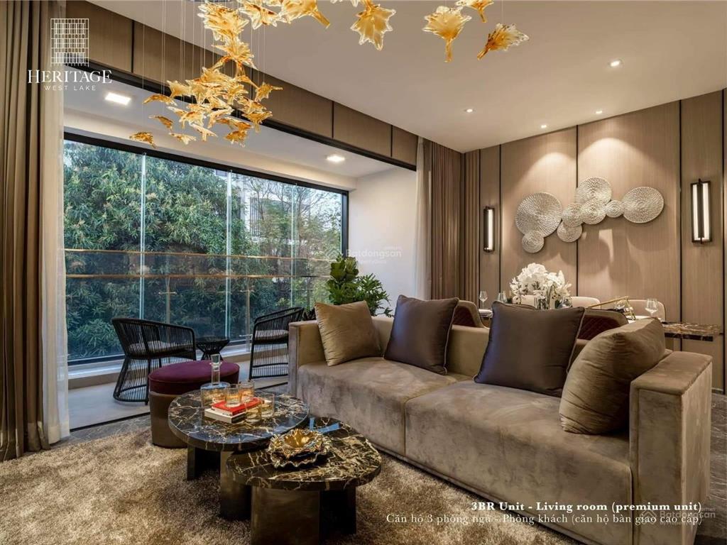 Chính chủ bán căn duplex duy nhất heritage west lake 677 lạc long quân 267m2 tầng đẹp view hồ tây