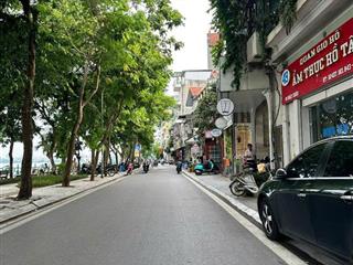 Chính chủ gửi bán nhà mặt phố nhật chiêu, tây hồ, dt 83m2, mặt tiền 6m, nhà xây 3 tầng, view hồ tây