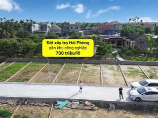 Em đang có đất ở sát khu coong nghiệp tràng duệ 3 hải phòng, mà giá có hơn 800tr/ 1lô.