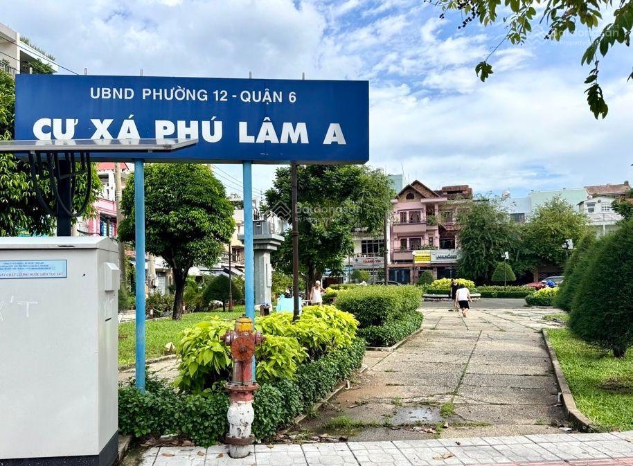 Nhà cư xá phú lâm a  trung tâm q6 khu an ninh dân trí  72m2 tiện ra trung tâm  chỉ 9. x tỷ