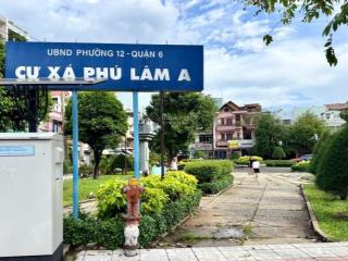 Nhà cư xá phú lâm a  trung tâm q6 khu an ninh dân trí  72m2 tiện ra trung tâm  chỉ 9. x tỷ