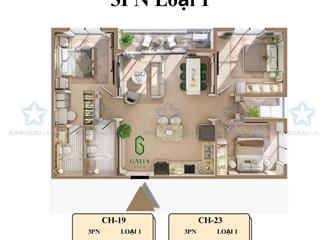 Em có căn 3pn tầng 12 dự án galia,căn góc,view thoáng giá mềm ạ.