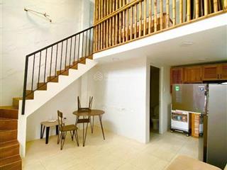 Căn hộ duplex tone trắng ngay trần não  gần cầu sài gòn  full nội thất  trần cao