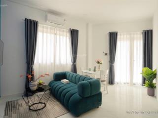 Căn hộ 1pn full nội thất, ngay trương văn bang, ban công siêu rộng 15m