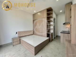 Cho thuê căn hộ studio ban công  trương văn bang  full nội thất khu vực trung tâm tiện di chuyển