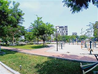 Cần bán nhanh lô góc đường khuê mỹ đông 14, khu hồ xuân hương,view công viên