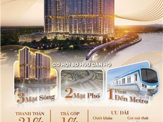 Căn hộ the gió riverside, ngay ga metro s2.1, góp 1%/tháng, miễn lãi tới khi nhận nhà, view sông