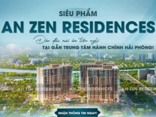Bán cc tại an zen residence, 60m2, đẹp, nhiều tiện ích