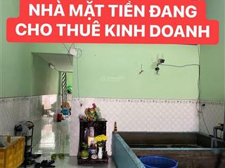 Chính chủ bán nhà mặt tiền chợ giãn dân  quận 12  cư dân đông đúc, hiện đang kinh doanh