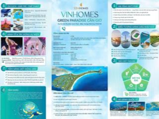 Vinhomes green paradise cần giờ  cập nhật thông tin mới nhất từ cdt