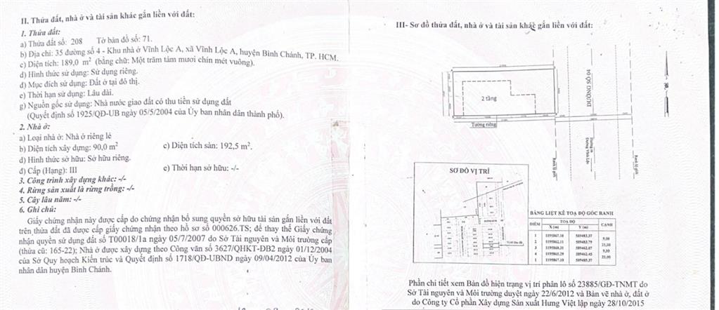 Bán nhà đẹp  khu nhà ở vĩnh lộc a, bình chánh