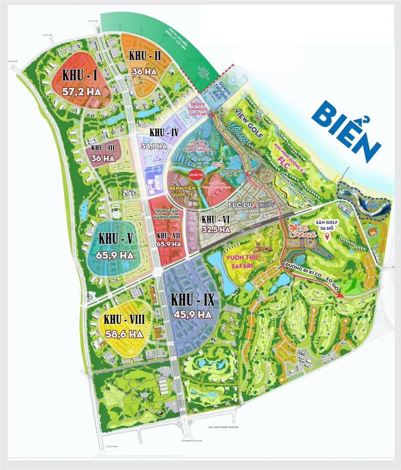 Cần tiền bán cắt lỗ lô đất nền liền kề flc lux city cạnh resort 900 tr (tặng móng 295tr) 108mv