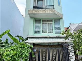 Nhà 1 xẹt hẻm thông xe hơi nguyễn thị kiểu q12, dt 4x12 shr góc 2mt đúc 1 lửng 1 lầu sân thượng 3pn