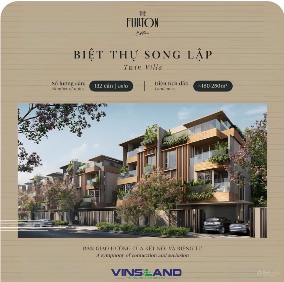 Biệt thự tứ lập còn lại số lượng hữu hạn giá tốt cho kh giới tinh hoa của the fullton