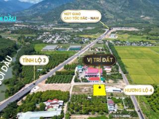 Bán cặp lô đẹp vuông vức trong khu dân cư gần ngay kcn suối dầu và đường nhánh cao tốc bn